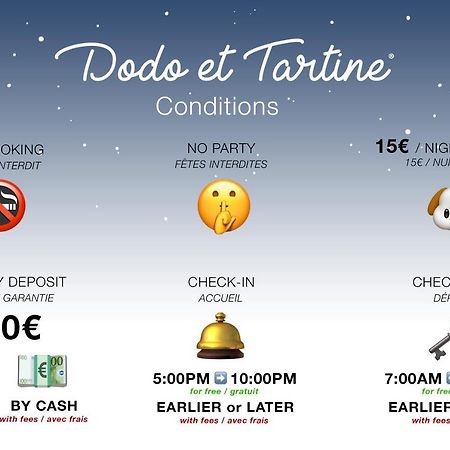 Luxurious 1 Bedroom, Ac, Terrace, Close Beaches - Dodo Et Tartine Каркеран Экстерьер фото